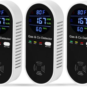3 Pack 4-in-1 Natural-Gas-Leak-Dete...