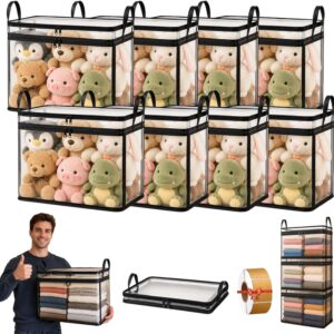 Large Clear Thick Plastic Storage B...
