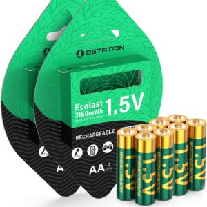 Ostation 1.5V AA Rechargeable Lithi...