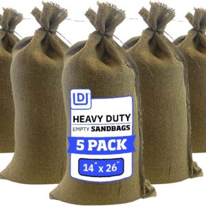DURASACK Heavy Duty Burlap Sand Bag...