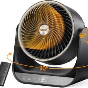 DREO Whole Room Heater 714, 60° Ve...