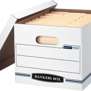 Bankers Box 12-Pack Basic Duty File...