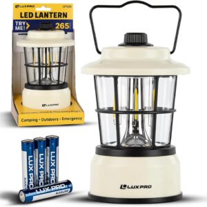 LUXPRO Retro LED Lantern – Ba...