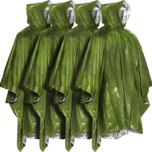 Everlit Survival Rain Poncho –...