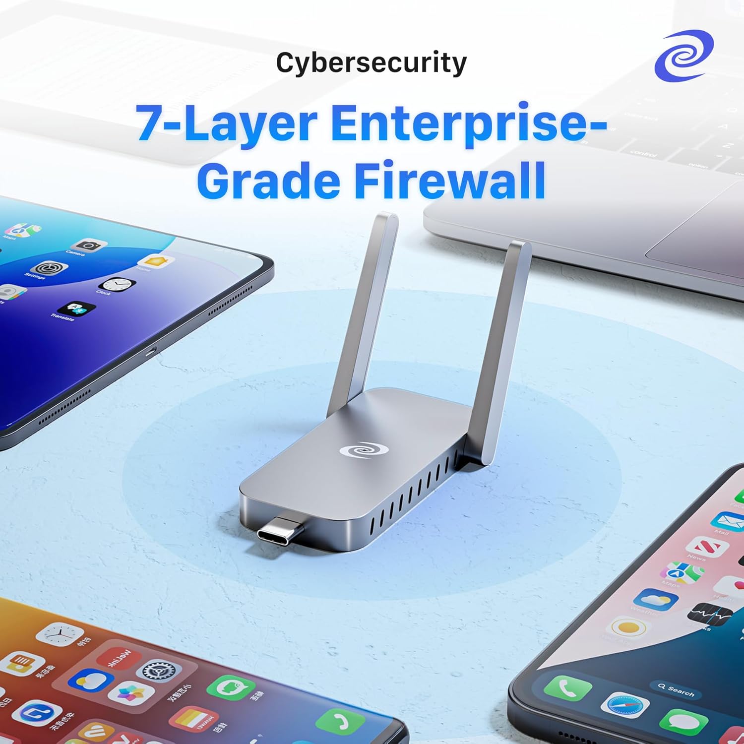 Deeper Connect Air Portable WiFi Wireless Router Hotspot Device, Lifetime Free Router VPN for Travel Privacy, Compact VPN Routers for Home and Remote Work - Image 6
