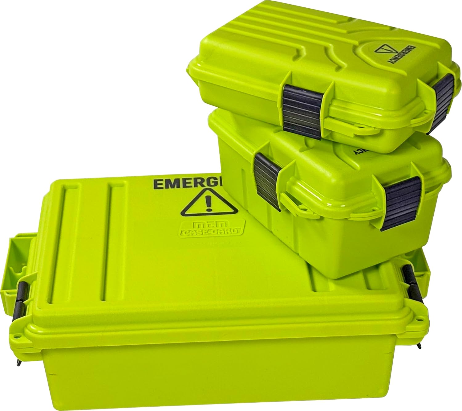 MTM Emergency Box Storage Case for Emergency Kits, First Aid, Survival Gear, Tools & Home Supplies, Emergency Essentials, Water Resistant O-Ring, Lockable & Durable, Made in USA - Image 4