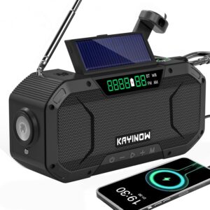 Solar Hand Crank Emergency Radio wi...