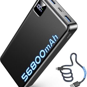 Portable Charger Power Bank, 56800m...