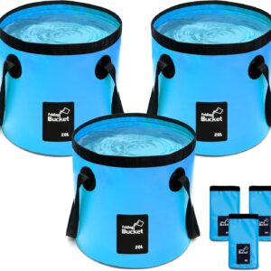 Tessco for you 3 Pcs 5 Gallon Bucke...