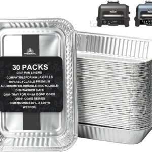30-Packs Grill Grease Tray Liners f...