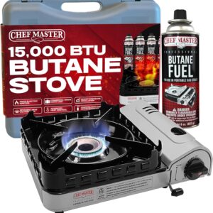 Chef Master 15,000 BTU Butane Porta...