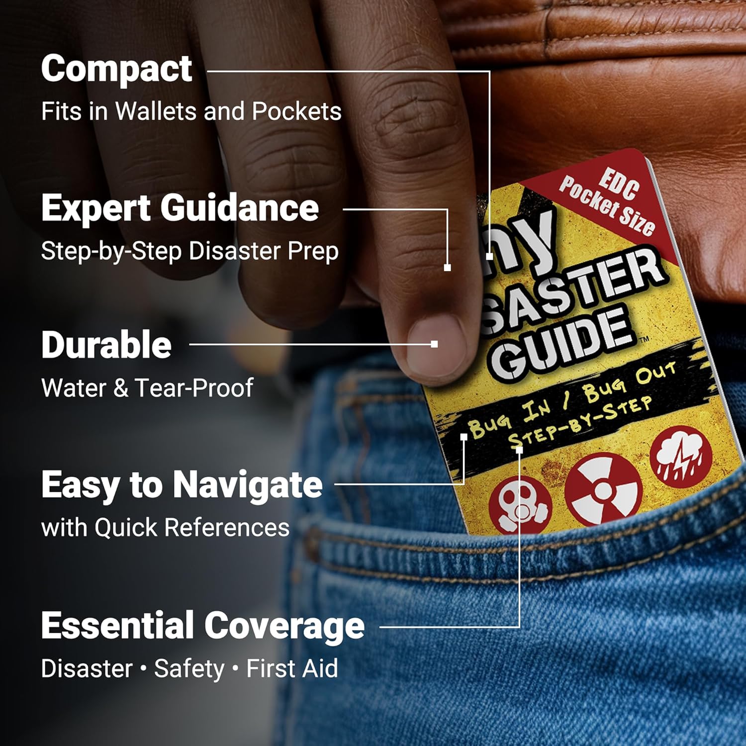 Tiny First Aid & Disaster Guide Set – Pocket Emergency Preparedness Handbooks for Survival, Safety, Natural Disasters & Everyday Crisis Response (2-Pack) - Image 2