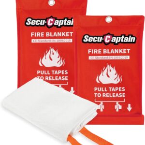 SecuCaptain Emergency Fire Blanket ...