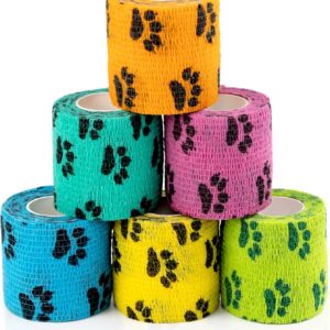 Vet Wrap Cohesive Bandages, Self-Ad...
