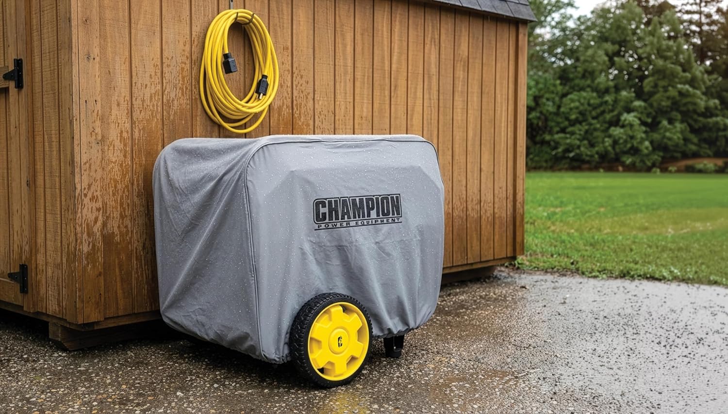 Champion Weather-Resistant Storage Cover for 12000-Watt and Higher Portable Generators - Image 2