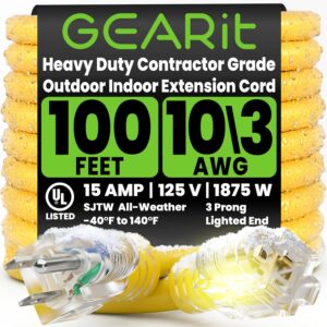 GEARit 100 ft Outdoor Extension Cor...