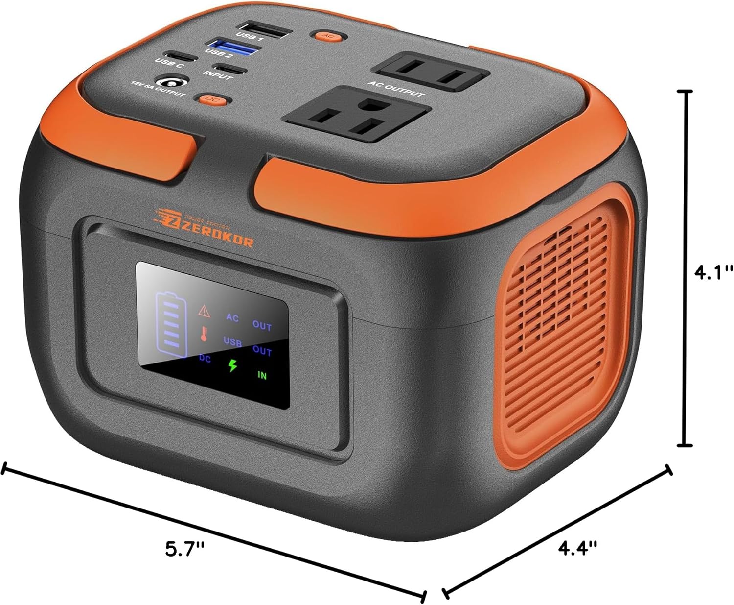 Portable Power Station 120W, Power Bank with AC Outlet, Portable Generator 97.6Wh External Battery Power Pack with USB C Input for Camping Home Van Life Adventure Backup - Image 10
