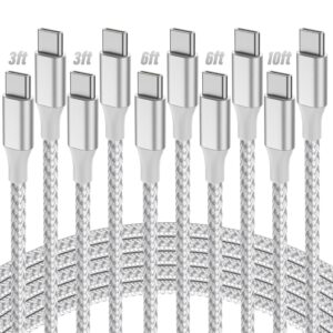 SwaggWood USB C to USB C Cable, 5-P...