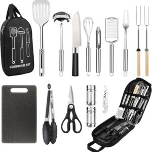 Camping Cooking Utensils Set, Stain...