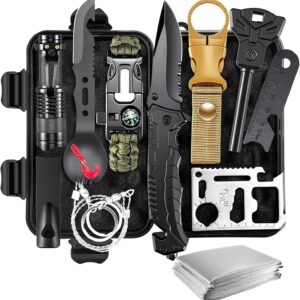 11-in-1 Emergency Survival Kit for ...