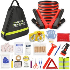 Car Emergency Kit with Jumper Cable...