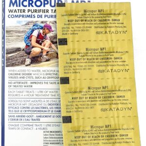 Micropur MP1, 30 Pack, Drinking Wat...