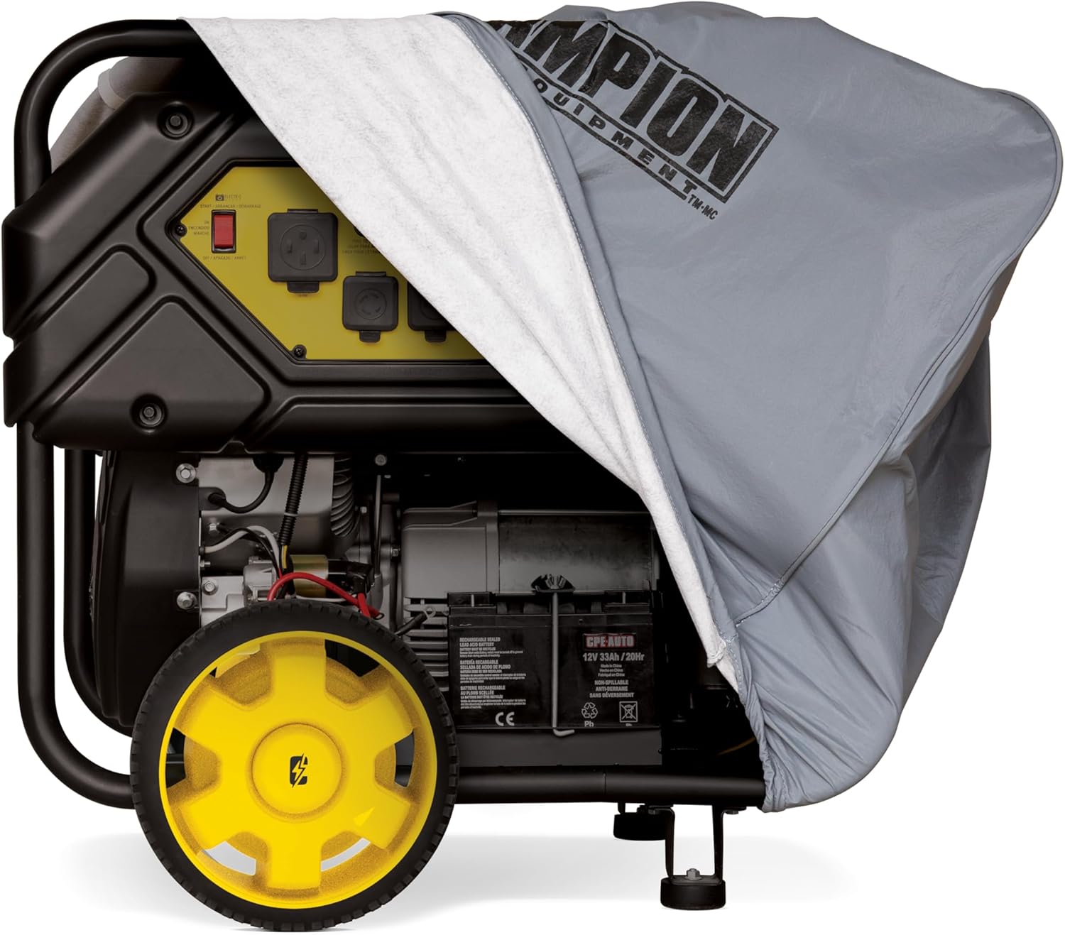 Champion Weather-Resistant Storage Cover for 12000-Watt and Higher Portable Generators - Image 3