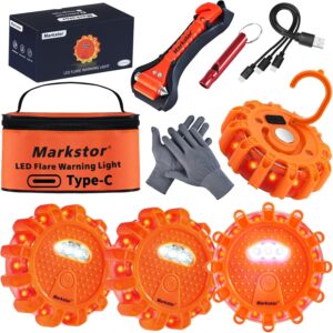 Led Road Flares 4 Pack LED Flares E...
