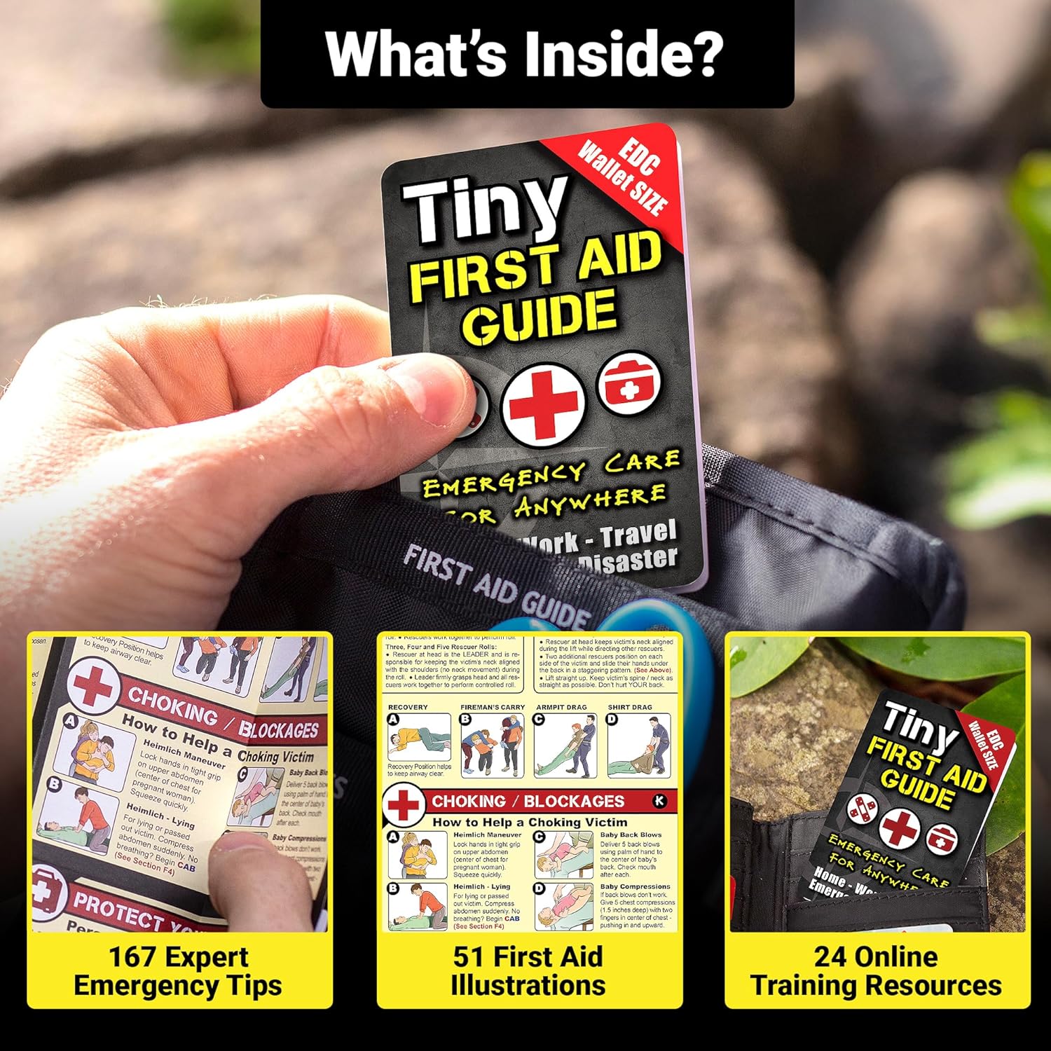 Tiny First Aid & Disaster Guide Set – Pocket Emergency Preparedness Handbooks for Survival, Safety, Natural Disasters & Everyday Crisis Response (2-Pack) - Image 7