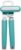 KitchenAid Classic Multifunction Can Opener and Bottle Opener Easy to Use, Razor Sharp Stainless Steel Cutting Wheel, Soft Ergonomic Handles, Aqua Sky