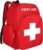 Red Emergency Bag First Aid Backpack Empty Medical First Aid Bag Treatment First Responder Trauma Bags for Camping Cycling Outings Daycare