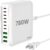 780W USB C Charger Block Fast 10-Port USB C Charging Station GaN PD 120W Laptop Charger Adapter for MacBook Pro/Air, DELL, iPad, iPhone, Samsung Galaxy White