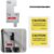 Generator Interlock Kit Compatible with GE General Electeric Breaker Panels with Single Vertical Throw Main,2 1/2 Inch Spacing Between Main and Branch Breaker,Professional Interlock Kit