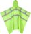 Rain Poncho – High Visibility, Reflective, Wind and Waterproof with Drawstring Hood, Rain Gear for Construction, Fishing,Cycling,Camping,Hiking, One Size
