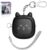 Safe Sound Personal Alarm, 130 dB Loud Siren Song Emergency Security Alarm Keychain with LED Light, Personal Sound Safety Siren for Women, Men, Children, Elderly(Black)