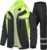 Men’s Rain Suit High Visibility Reflective Work Rain Jacket Pants for All Sport Farm Fishing Motorcycle