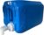 5 Gallon Hedpak with Spigot & 70mm Cap – BPA Free Food Grade Stackable Container for Water Storage & General Liquid Dispensing (BLUE)