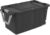 40-Gallon Industrial Storage Bin with Wheels, Heavy-Duty Resin Plastic Tool Box with Locking Lid, Workshop Garage Equipment Organizer, Deep Gray