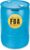 55-Gallon Water Storage Barrel, BPA Free, Emergency Water Supply – Eco Friendly – Made in USA (Blue)