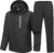 SWISSWELL Men’s Waterproof Golf Rain Suit Rain Gear Jacket and Pant Outdoor Lightweight Hooded Raincoat S-5XL