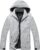 OTU Men’s Lightweight Waterproof Hooded Rain Jacket Outdoor Raincoat Shell Jacket for Hiking Travel