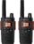 Cobra RX380 Walkie Talkies (2-Pack) – Weather Resistant Two Way Radios Long Range, 40 Pre-Programmed Channels, Weather Alerts, LED Flashlight, Long-Life NiMH Batteries (Black)