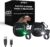 2-Pack, High Tech Wearable LED Flashlight, Faster and Easier Than a Headlamp, Rechargeable, 3 Light Modes, Waterproof, One Size Fits Most, Black