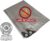 Fire Retardant Heavy Duty Shade Tarp (Silver) (8′ x 10′)