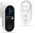 Combination-Explosive-Gas-Carbon-Monoxide-Detectors,4-in-1 Upgraded High-Sensitivity Sensor,Real-time Monitoring &Digital Display,Natural Gas Leak,Propane & CO Alarm Plug in for Home,RV,Apartment