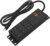 CCCEI Heavy Duty Power Strip Surge Protector 20 AMP Switch, 12 Gauge Extension Cord with Multiple Outlets, Industrial, Shop, Garage High Amp Wall Mount Electric Extender. 25FT, Black.