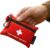 Lightning X Mini First Aid Kit – Compact 20 Piece Emergency Medical Kit with Carabiner | Portable Water Resistant Travel First Aid Pouch for Hiking, Camping, Car, Backpack, Outdoor Survival