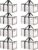 8 Pack Extra Large Heavy Duty Moving Bags, Clear Storage Bins with Lids, Reinforced Handles & Heavy-Duty Zippers Moving Boxes Storage Bags Totes for Clothes Packing, Dorms, College Supplies, Clear
