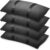 200 LBS Umbrella Base Weights Sandbags, 4 Packs Sand Bags for Weight, Weatherproof Fillable Heavy Duty Weight Sandbag for Outdoor Furniture Backyard Umbrella Garden Trampoline Poolside Accessories