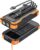 MINRISE Solar Power Bank 40000mAh, Portable Charger PD 20W Fast Charging Solar Charger Power Bank Built in 4 Cables and USB-C in/Output, Camping Essentials External Battery Pack with Flashlights